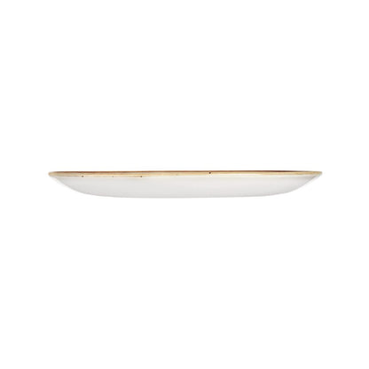 Churchill Stonecast Peppercorn Grey Round Coupe Plate 324mm (324(Ø)mm / 12.75(Ø)". Peppercorn grey. Pack Quantity: 6) • PAS-DT660
