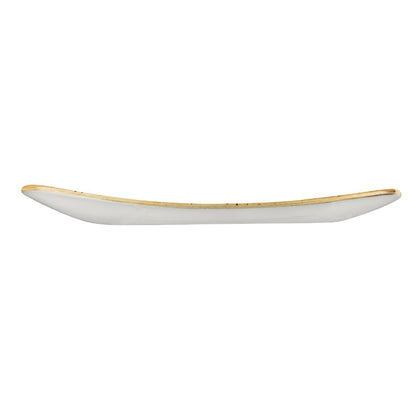 Churchill Stonecast Peppercorn Grey Triangular Plate 192mm (192(W) x 192(D)mm / 7.5 x 7.5". Peppercorn grey. Pack Quantity: 12) • PAS-DT662
