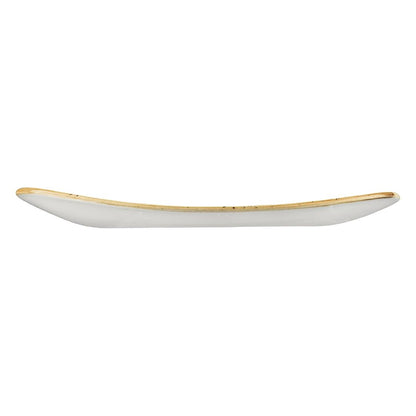 Churchill Stonecast Peppercorn Grey Triangular Plate 229mm (229(W) x 229(D)mm / 9 x 9". Peppercorn grey. Pack Quantity: 12) • PAS-DT663