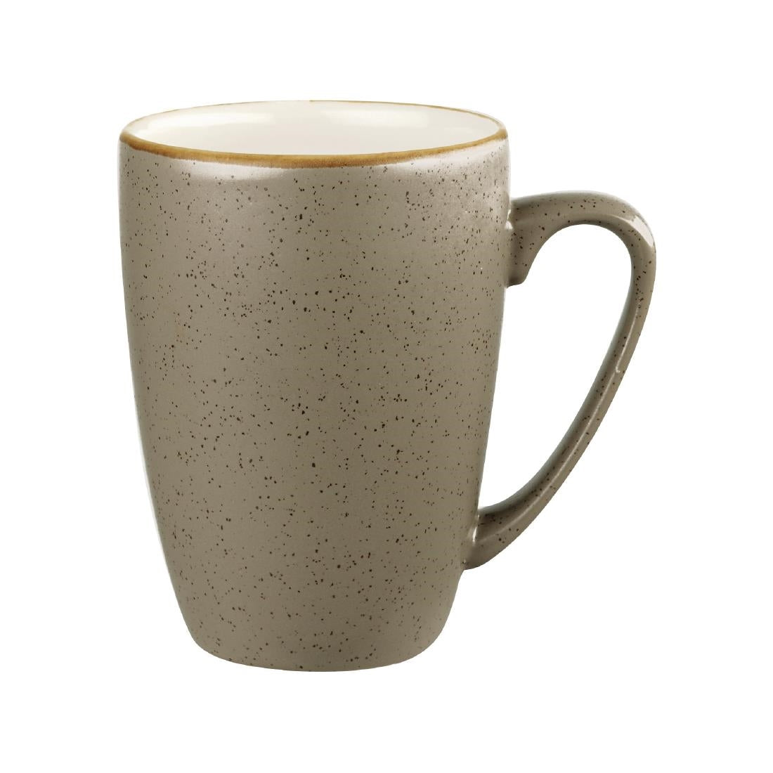 Churchill Stonecast Peppercorn Grey Mug 340ml (340ml. Peppercorn grey. Pack Quantity: 12) • PAS-DT665