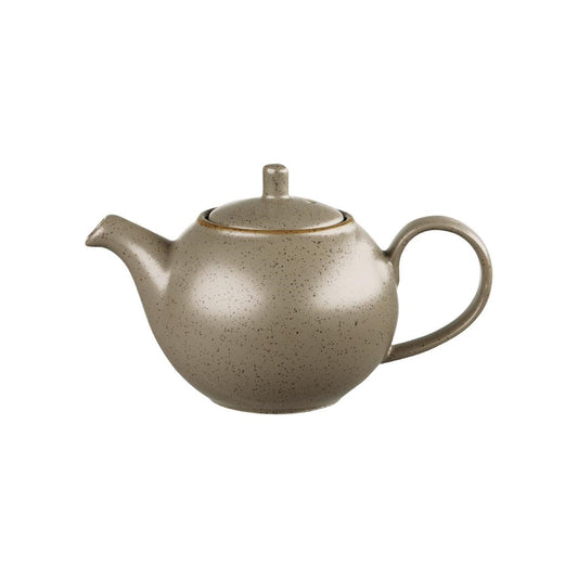 Churchill Stonecast Peppercorn Grey Beverage Pot 426ml (426ml. Peppercorn Grey. Pack Quantity: 4) • PAS-DT666