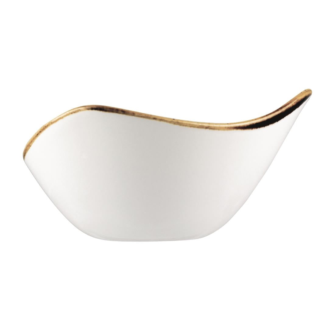 Churchill Stonecast Duck Egg Blue Triangular Bowl 153mm (153(Ø)mm / 6" | 260ml | Pack Quantity: 12) • PAS-DT672