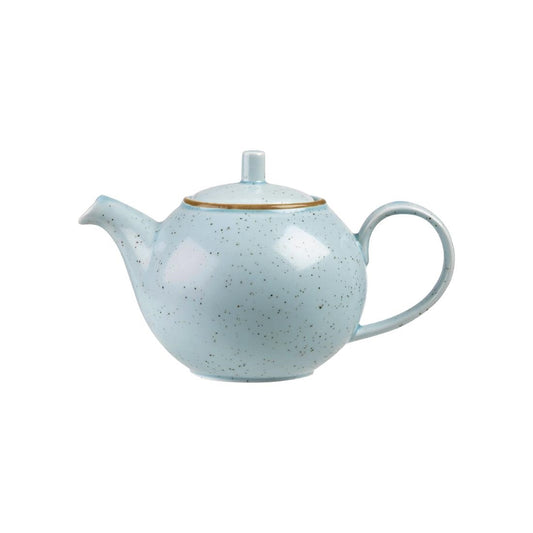 Churchill Stonecast Duck Egg Blue Beverage Teapot 426ml (4 Pack) (426ml. Duck egg blue. Pack Quantity: 4) • PAS-DT674