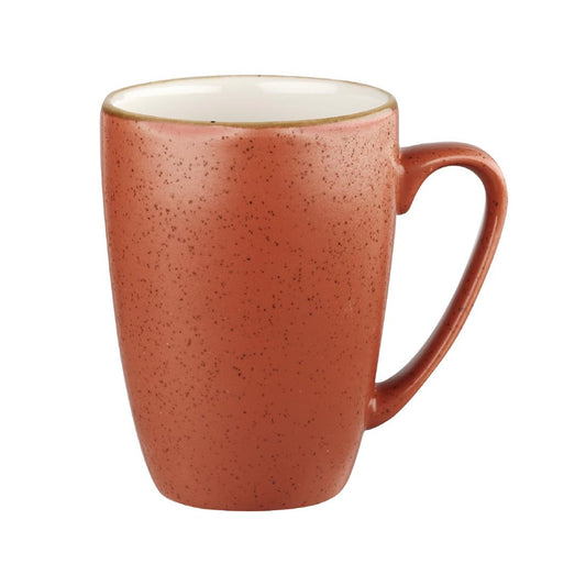 Churchill Stonecast Spiced Orange Mug 340ml (340ml. Spiced orange. Pack Quantity: 12) • PAS-DT682