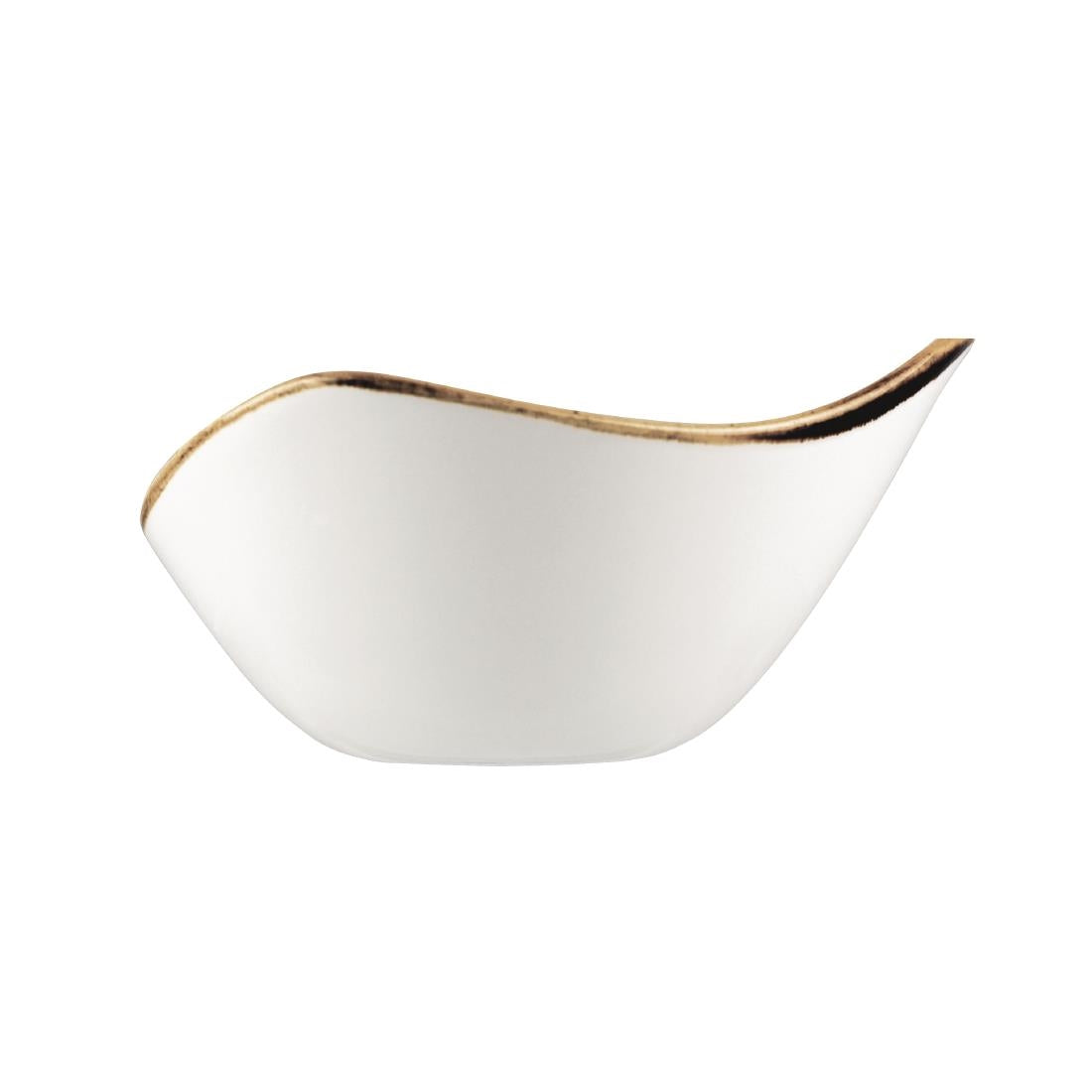 Churchill Stonecast Spiced Orange Triangular Bowl 153mm (153(Ø) / 6" | 260ml | Pack Quantity: 12) • PAS-DT688