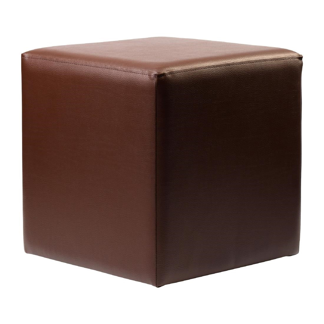 Furnlink Ottoman Cube - Chocolate (2 Pack) • PAS-DU018