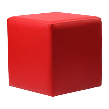 Furnlink Ottoman Cube - Red (2 Pack) • PAS-DU021
