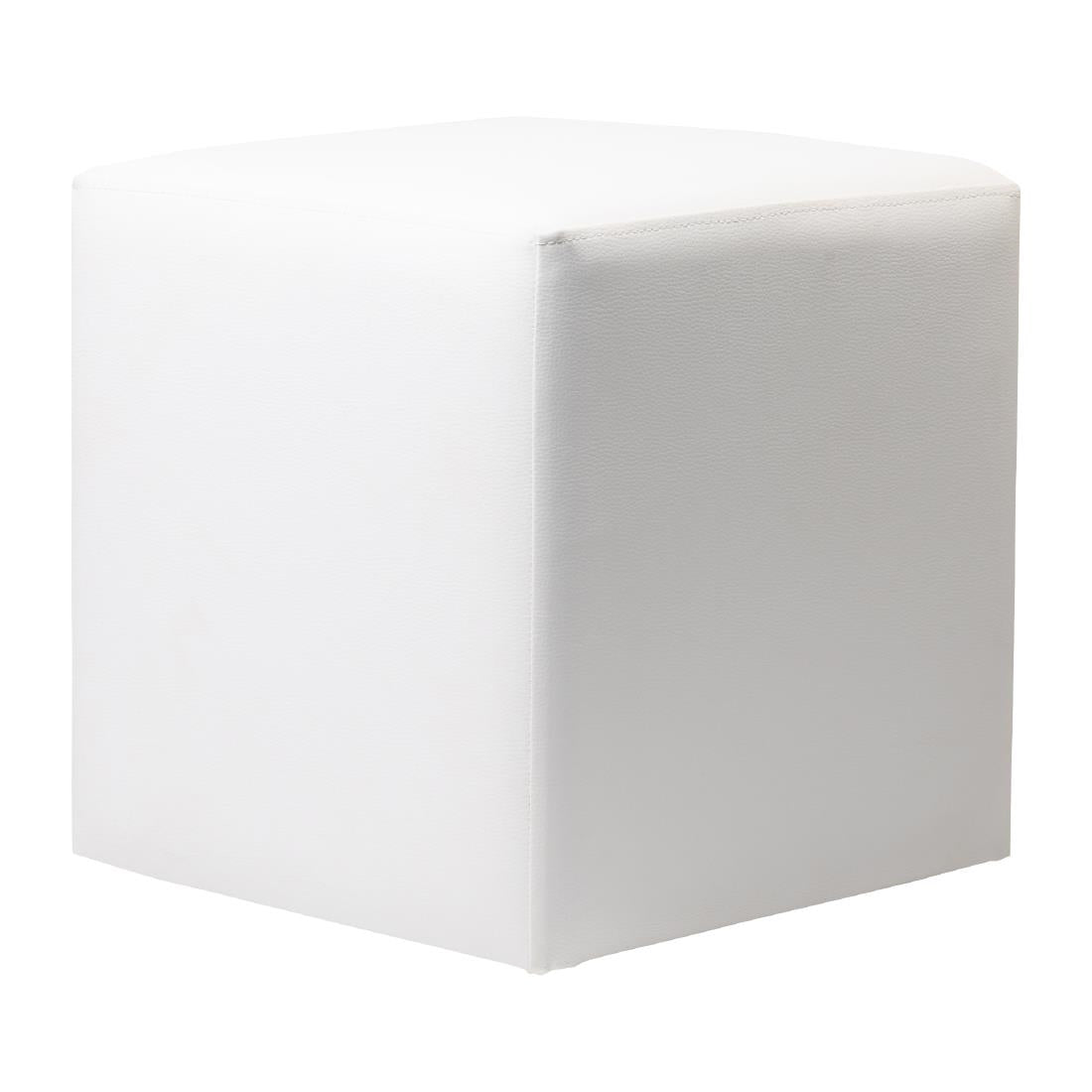 Furnlink Ottoman Cube - White (2 Pack) • PAS-DU022