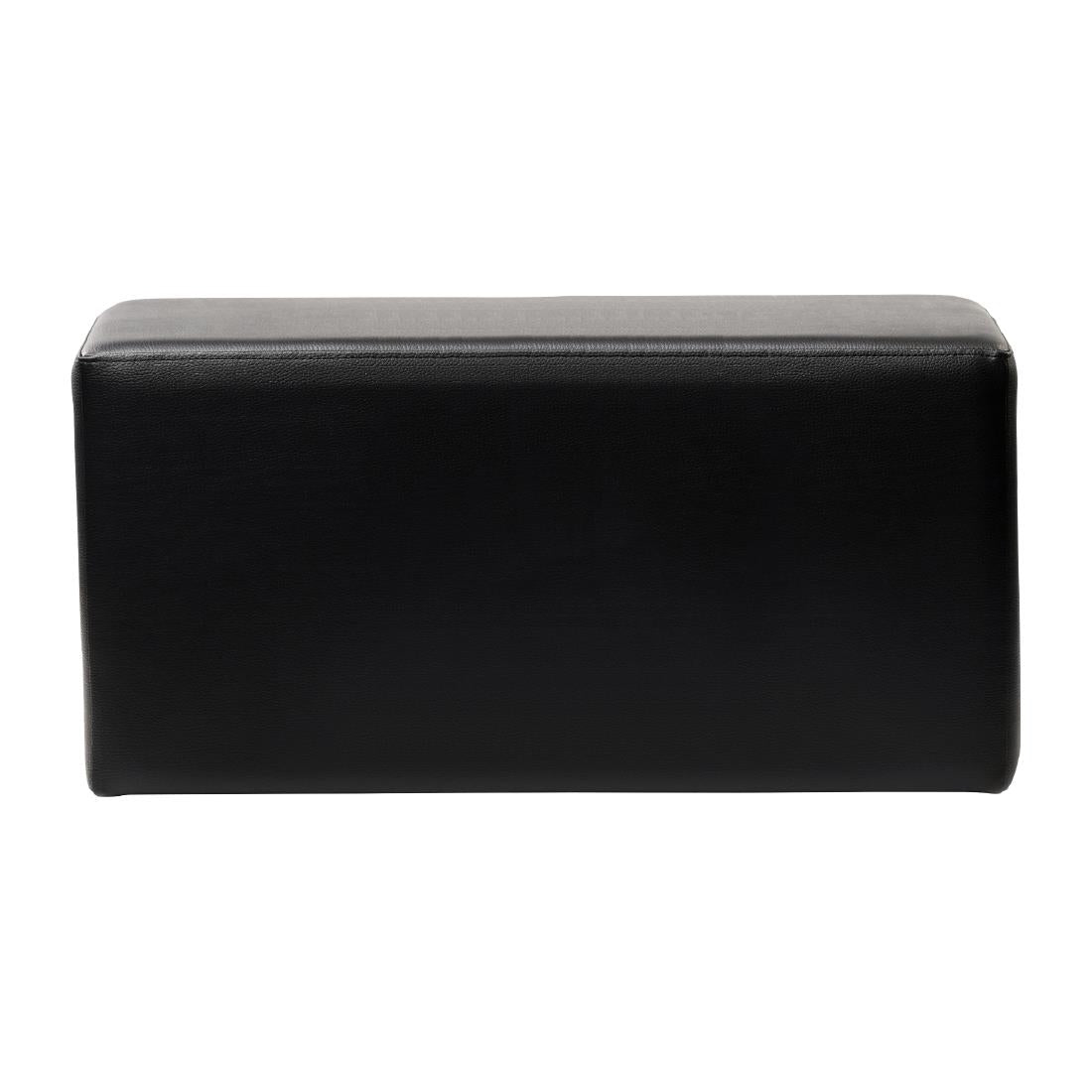 Furnlink Ottoman Rectangle - Black (2 Pack) • PAS-DU023