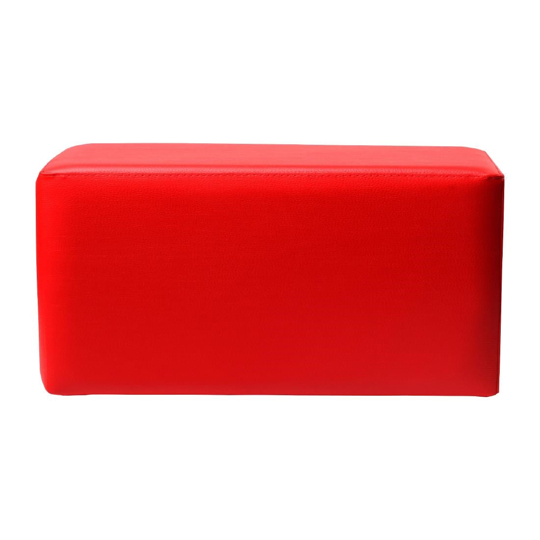 Furnlink Ottoman Rectangle - Red (2 Pack) • PAS-DU027