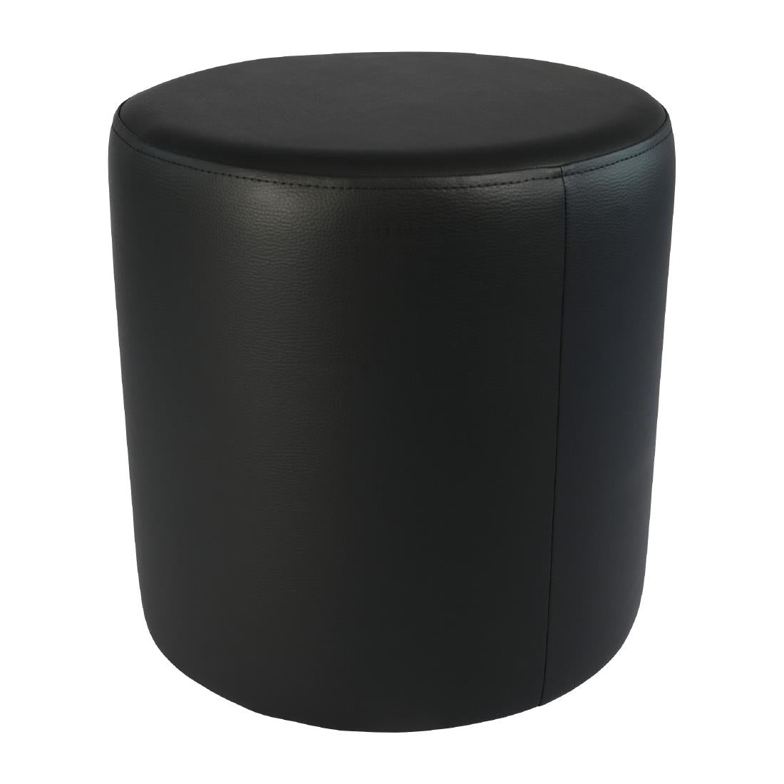 Furnlink Ottoman Round - Black (2 Pack) • PAS-DU029