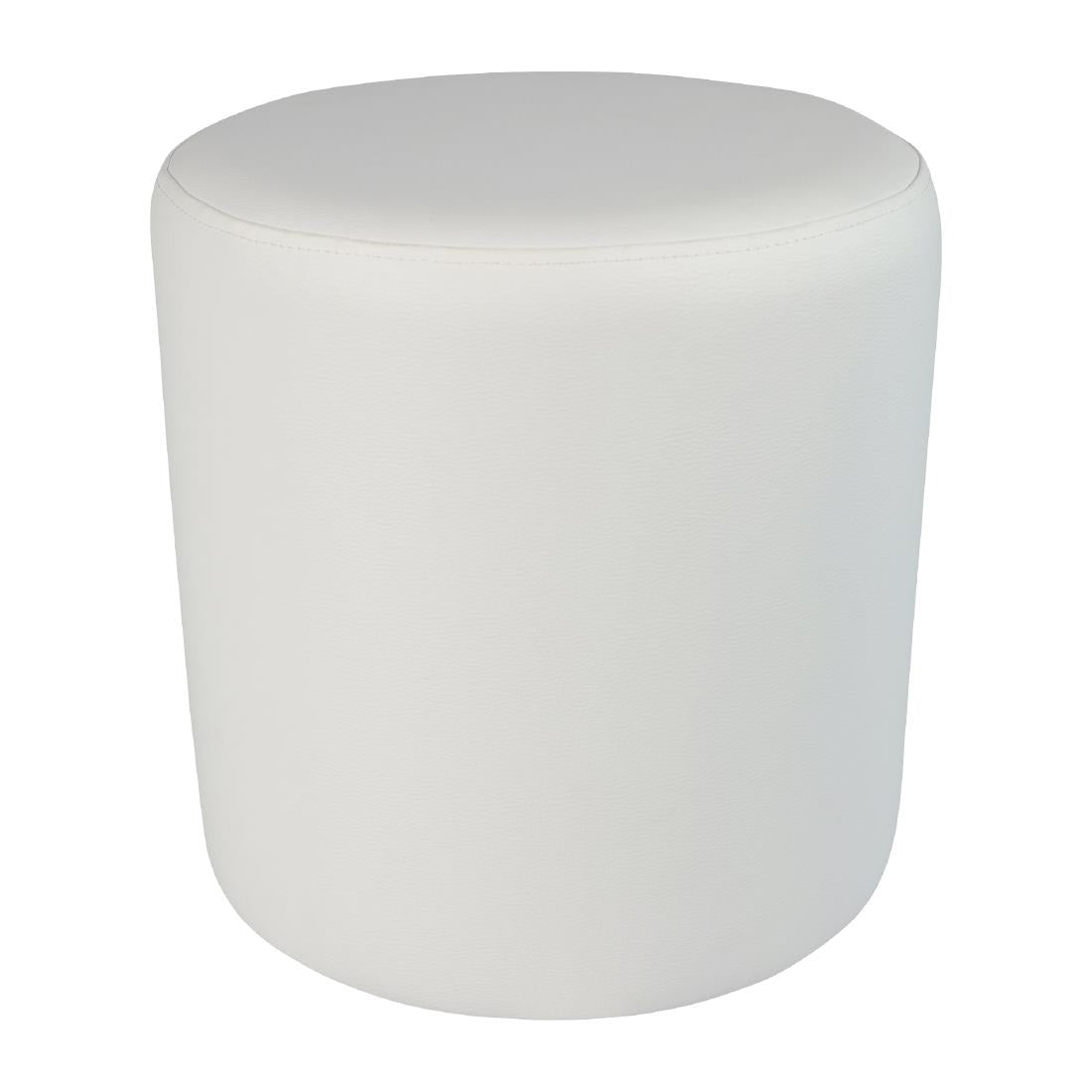 Furnlink Ottoman Round - White (2 Pack) • PAS-DU034