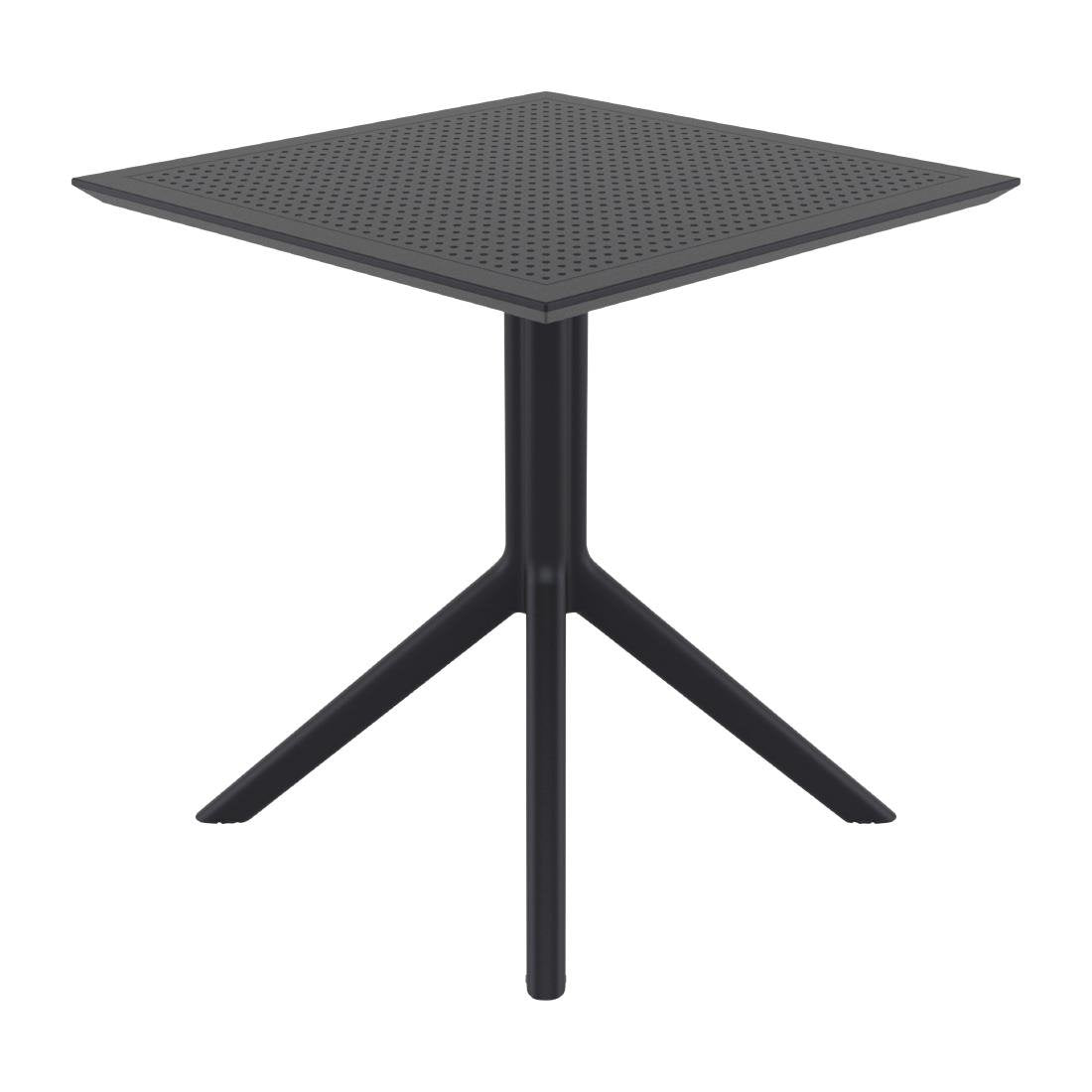 Furnlink Siesta Sky Table 70 - Black • PAS-DU036