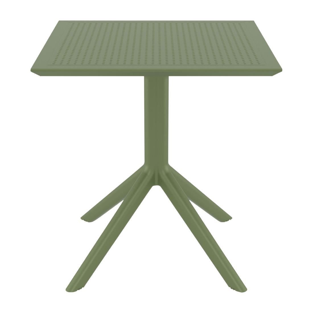 Siesta Sky Table 70 Olive Green • PAS-DU037