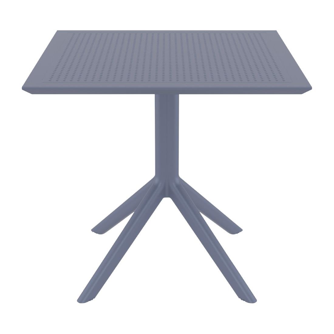 Furnlink Siesta Sky Table 80 - Anthracite • PAS-DU040