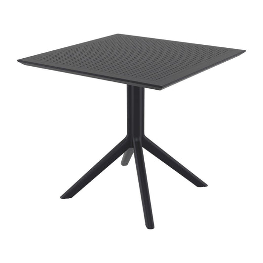 Furnlink Siesta Sky Table 80 - Black • PAS-DU041