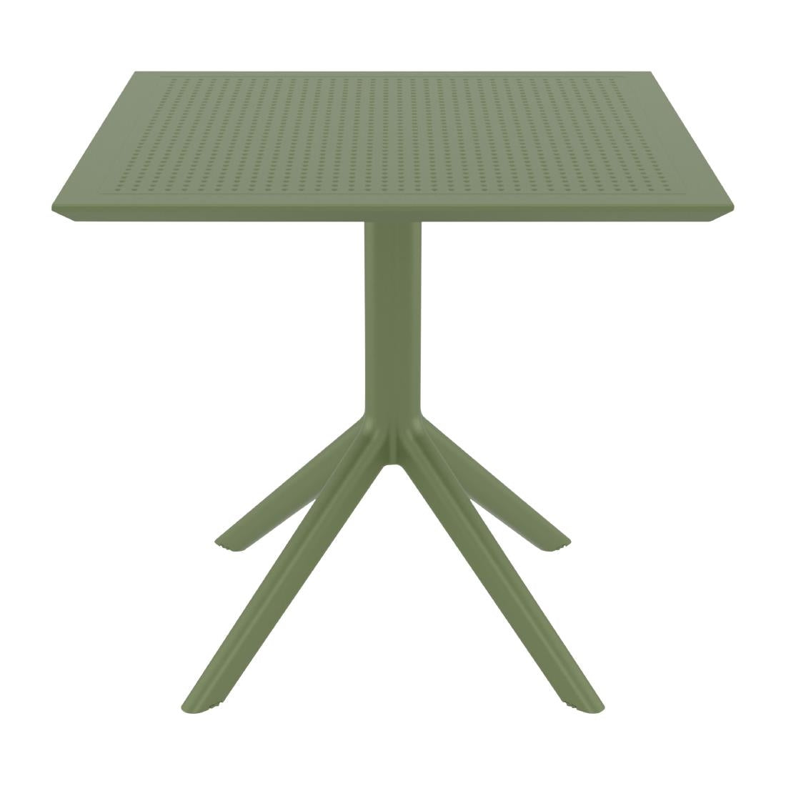 Siesta Sky Table 80 Olive Green • PAS-DU042