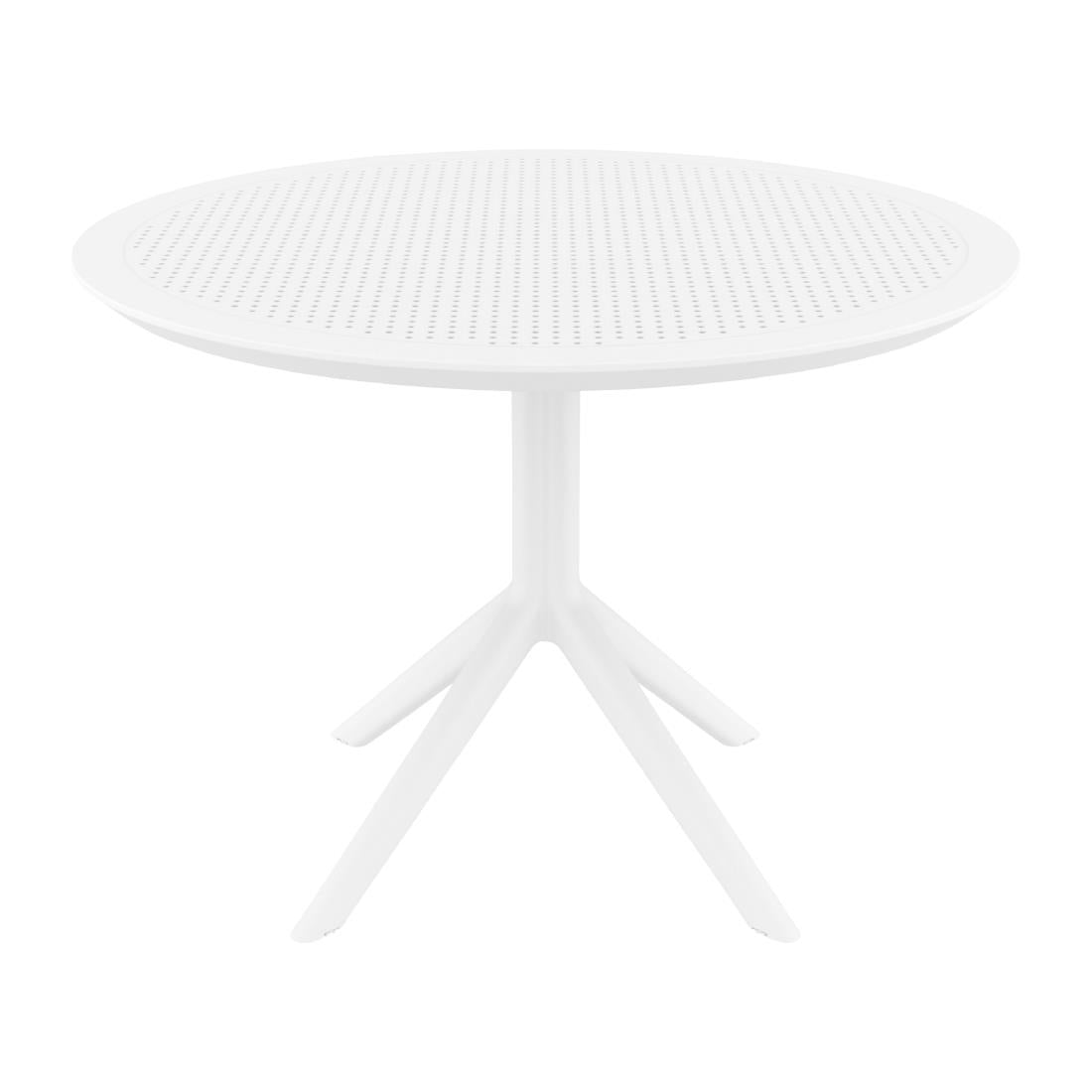 Siesta Sky Table 105 White • PAS-DU049