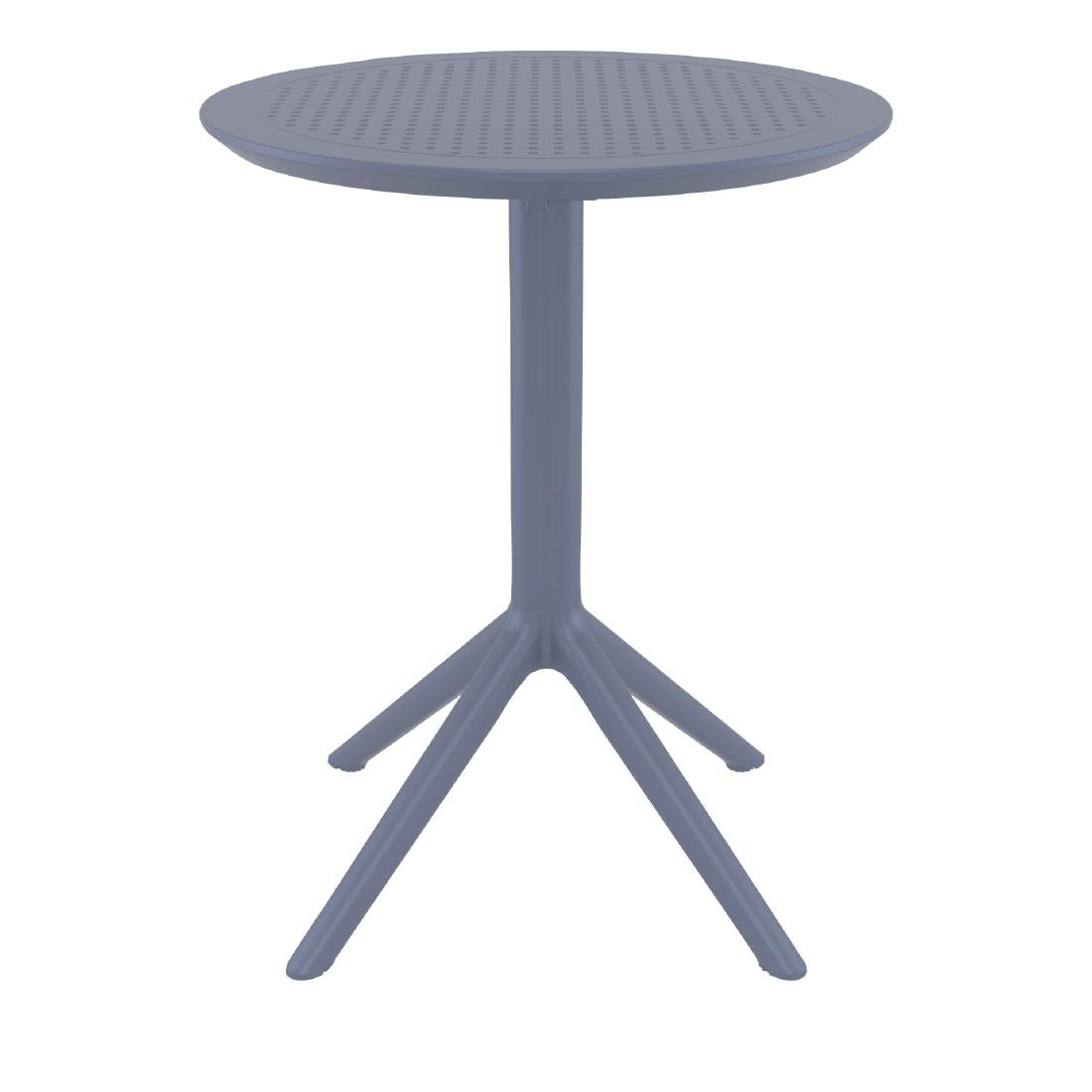 Siesta Sky Folding Table 60 Round Anthracite • PAS-DU055