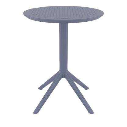 Siesta Sky Folding Table 60 Round Anthracite • PAS-DU055