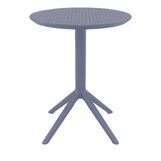 Siesta Sky Folding Table 60 Round Anthracite • PAS-DU055