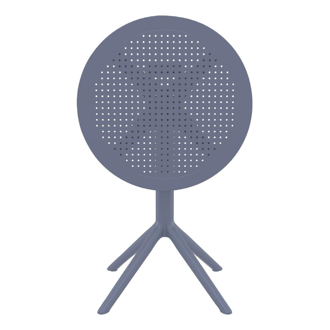 Siesta Sky Folding Table 60 Round Anthracite • PAS-DU055