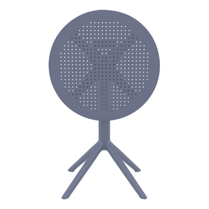 Siesta Sky Folding Table 60 Round Anthracite • PAS-DU055
