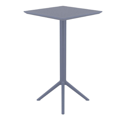 Siesta Sky Folding Bar Table 60 Square Anthracite • PAS-DU060