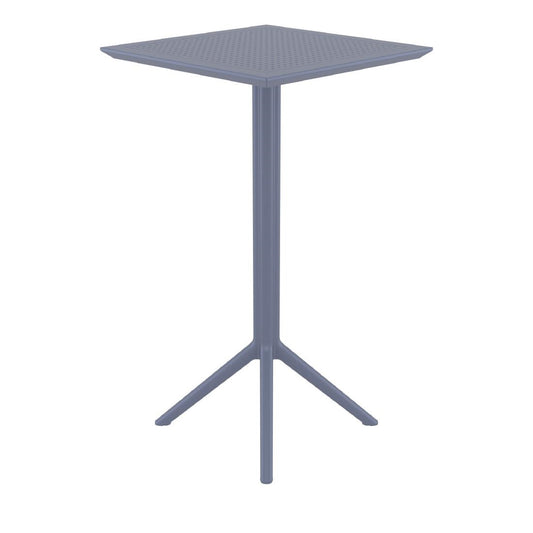 Siesta Sky Folding Bar Table 60 Square Anthracite • PAS-DU060