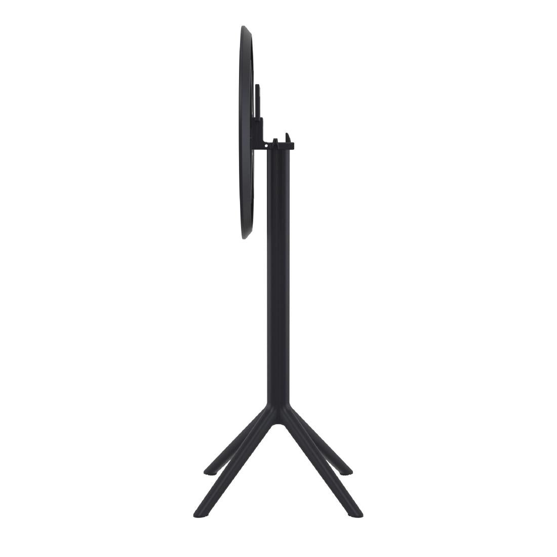 Siesta Sky Folding BAR Table 60 Round Black • PAS-DU066