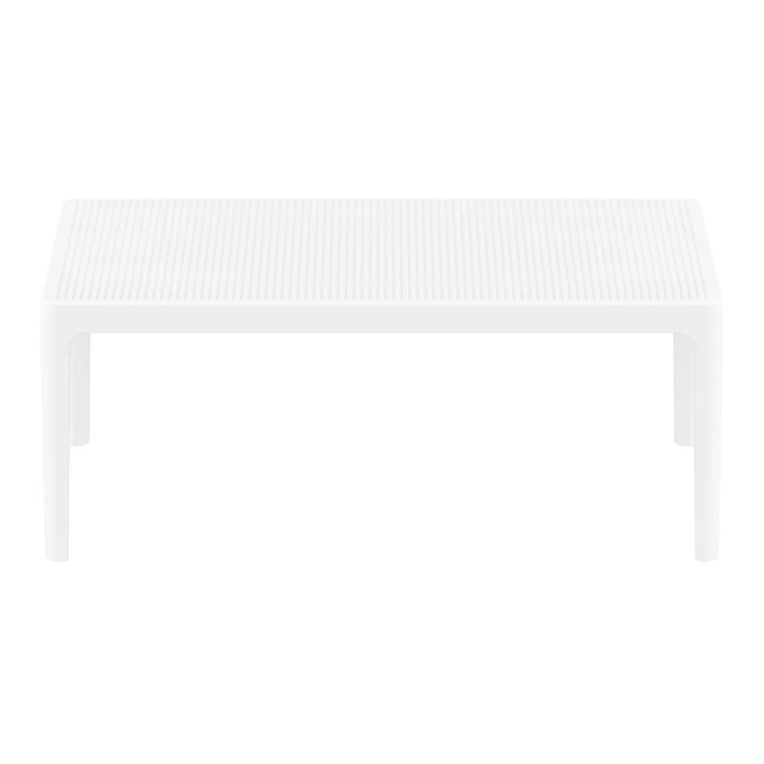 Siesta Sky Lounge Table White (2 Pack) • PAS-DU075