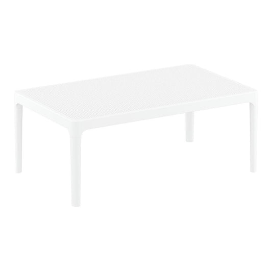 Siesta Sky Lounge Table White (2 Pack) • PAS-DU075