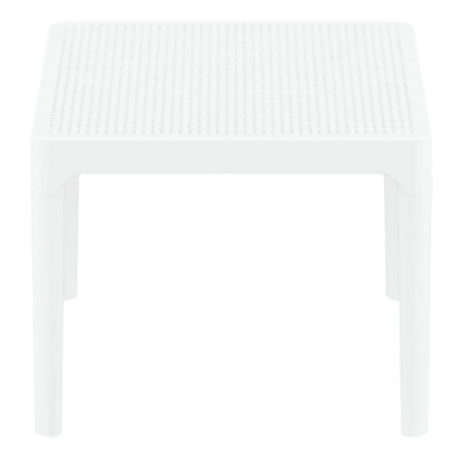 Siesta Sky Side Table White (2 Pack) • PAS-DU081