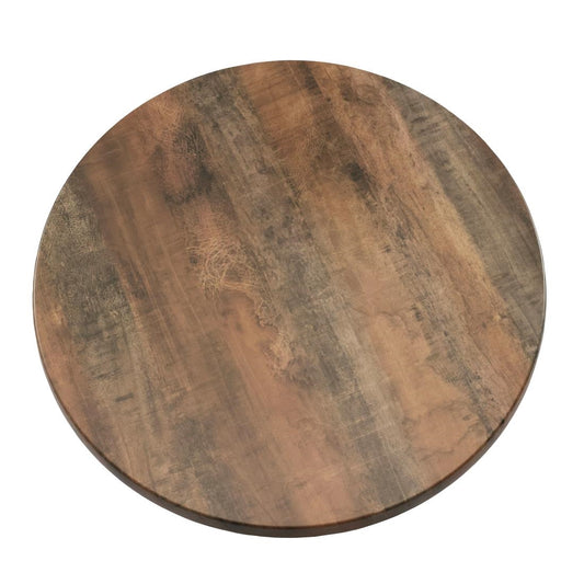 2 x Werzalit Arizona 600mm dia Duratop Tabletop by SM France • PAS-DU093