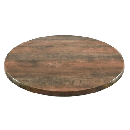 2 x Werzalit Arizona 600mm dia Duratop Tabletop by SM France • PAS-DU093