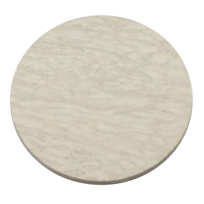 2 x Werzalit Marble 600mm dia Duratop Tabletop by SM France • PAS-DU095