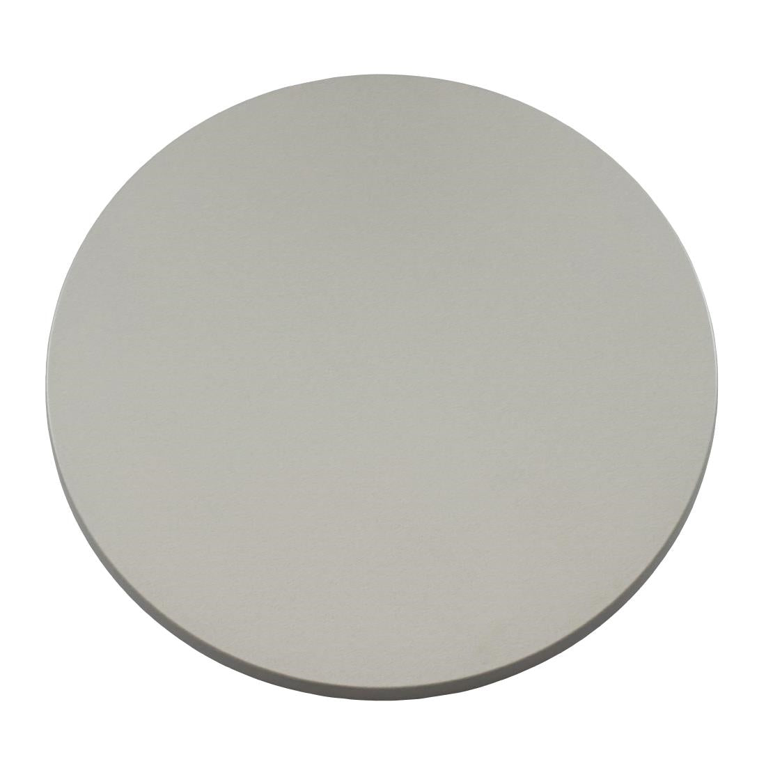2 x Werzalit Stratos 600mm dia Duratop Tabletop by SM France • PAS-DU097