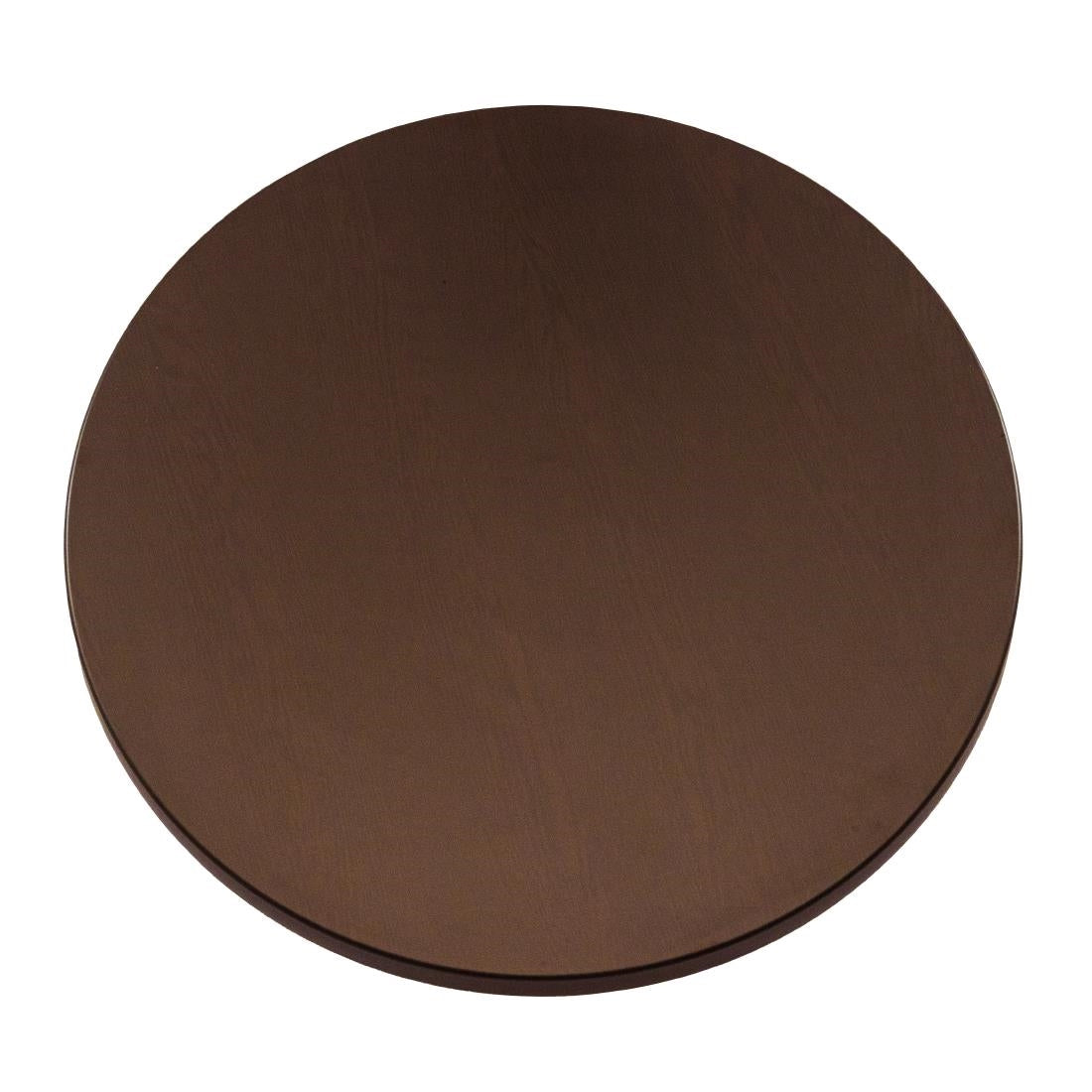 2 x Werzalit Wenge 600mm dia Duratop Tabletop by SM France • PAS-DU098