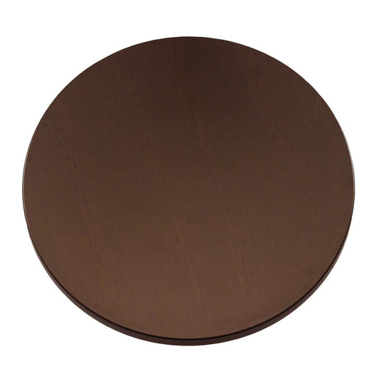 2 x Werzalit Wenge 600mm dia Duratop Tabletop by SM France • PAS-DU098