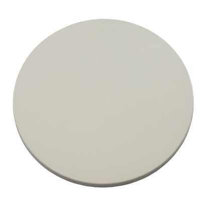 2 x Werzalit White 600mm dia Duratop Tabletop by SM France • PAS-DU099