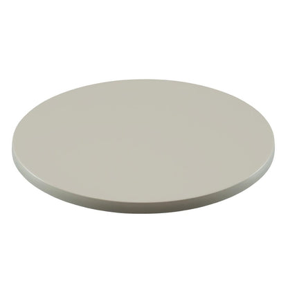 2 x Werzalit White 600mm dia Duratop Tabletop by SM France • PAS-DU099
