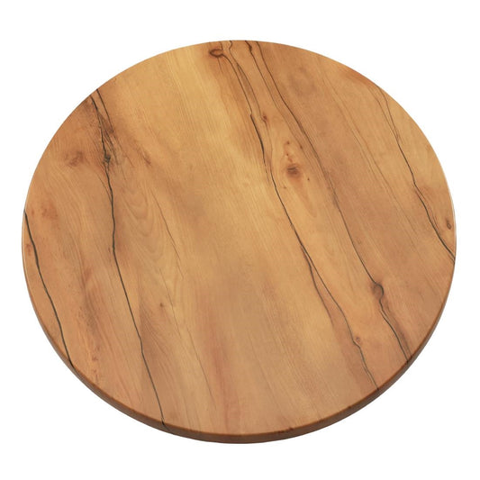 2 x Werzalit New Boston 600mm dia Duratop Tabletop by SM France • PAS-DU102