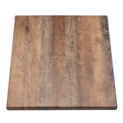 2 x Werzalit Arizona 600mm Square Duratop Tabletop by SM France • PAS-DU103