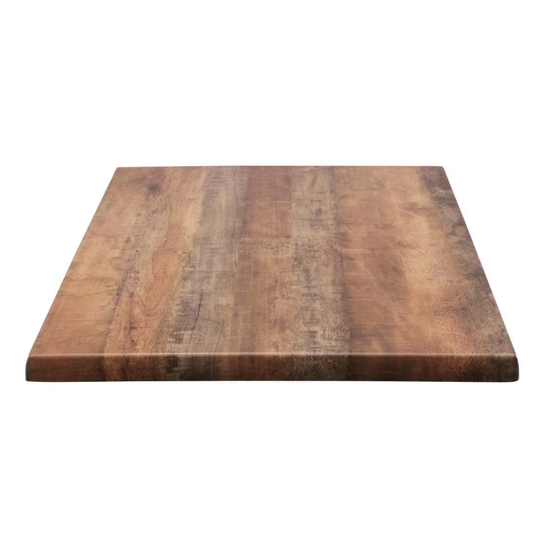 2 x Werzalit Arizona 600mm Square Duratop Tabletop by SM France • PAS-DU103