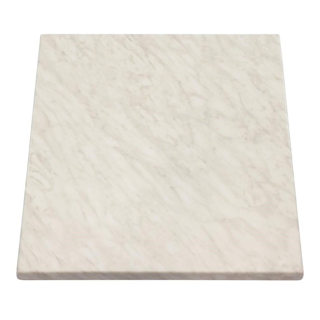 2 x Werzalit Marble 600mm Square Duratop Tabletop by SM France • PAS-DU105