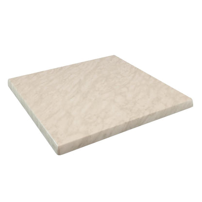 2 x Werzalit Marble 600mm Square Duratop Tabletop by SM France • PAS-DU105