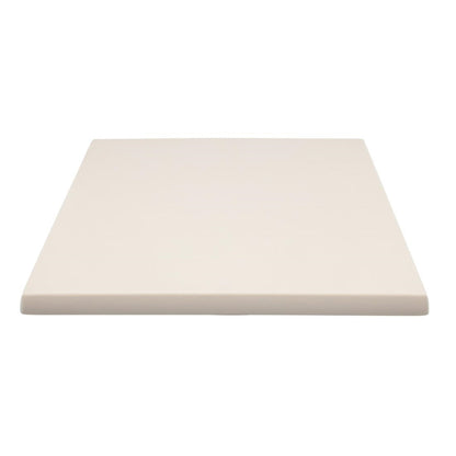 2 x Werzalit White 600mm Square Duratop Tabletop by SM France • PAS-DU109
