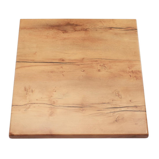 2 x Werzalit New Boston 600x600 Square Duratop Tabletop by SM France • PAS-DU112