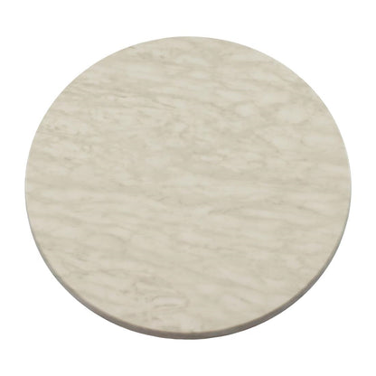 2 x Werzalit Marble 700mm dia Duratop Tabletop by SM France • PAS-DU115