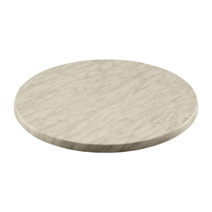 2 x Werzalit Marble 700mm dia Duratop Tabletop by SM France • PAS-DU115